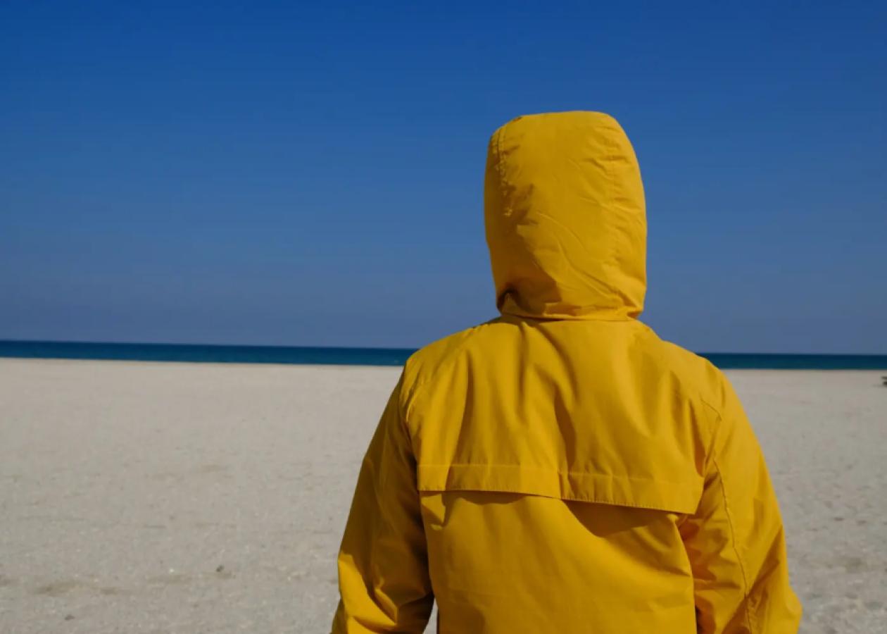 Shell jacket, signal